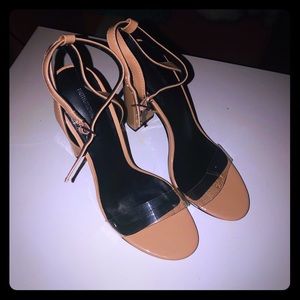 New never used Nude heels 7/7.5 women’s